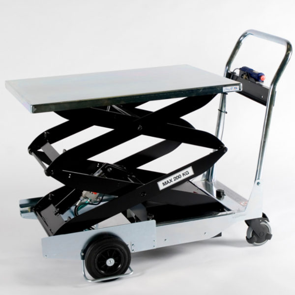 Scissor lift table trolley – TZ B series (with battery)