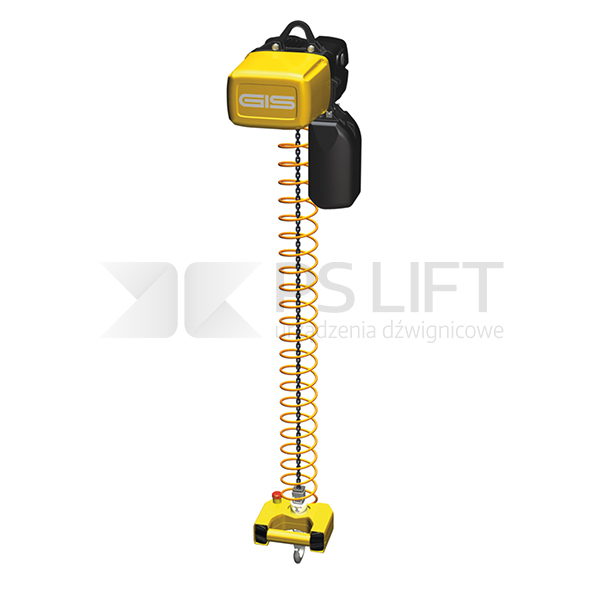 Electric chain hoist with a manipulator PS-GPMH PS-GPH and PS-GPHT series (hand chain or telescope model)