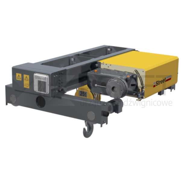 Electric rope hoists Street ZX series (capacity up to 50 tonnes)