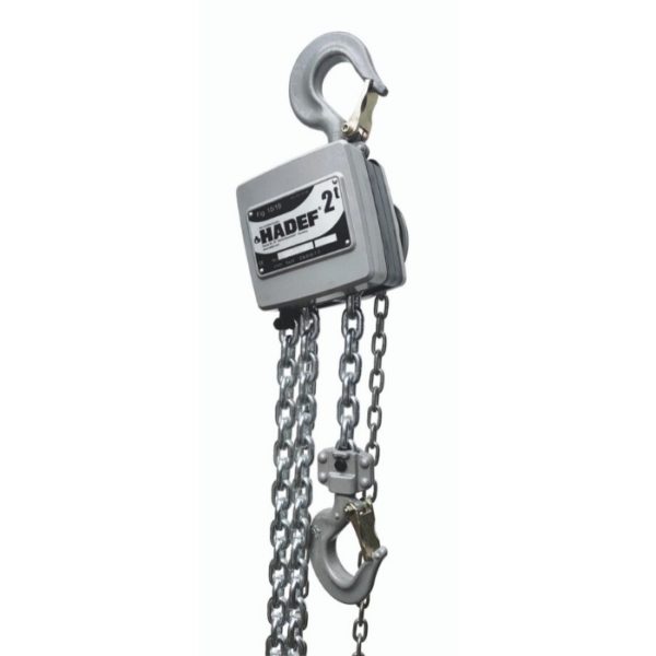 Aluminum manual chain hoist HADEF